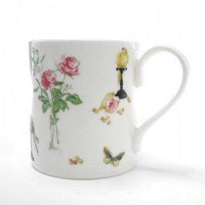 ROY KIRKHAM FINE BONE CHINA | PERROQUET SET OF 6 LARCH MUGS